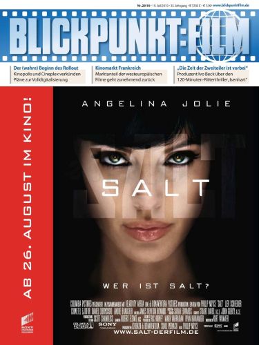 BLICKPUNKT: FILM magazine side cover Issue 29 19 July 2010