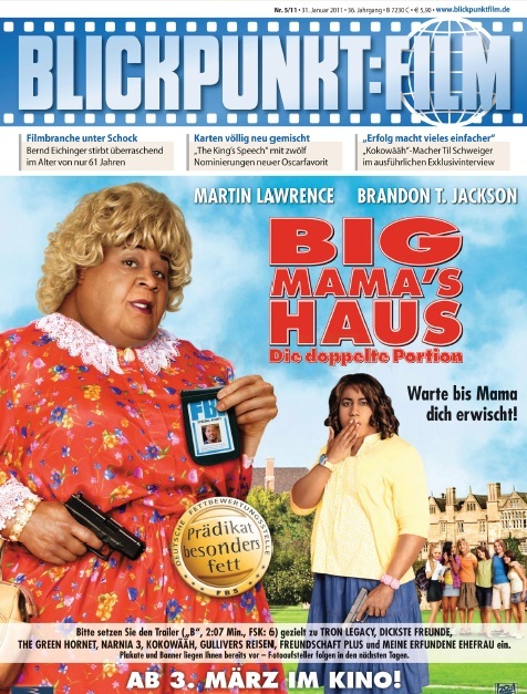 BLICKPUNKT: FILM magazine side cover Issue 5  2011