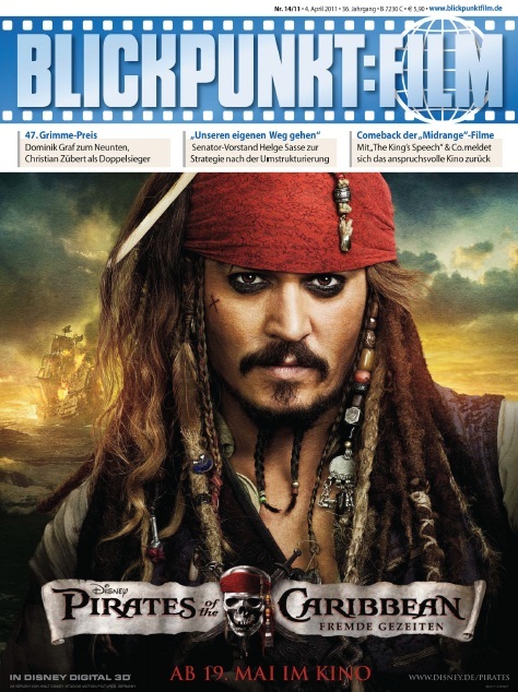 BLICKPUNKT: FILM magazine side cover Issue 14  2011