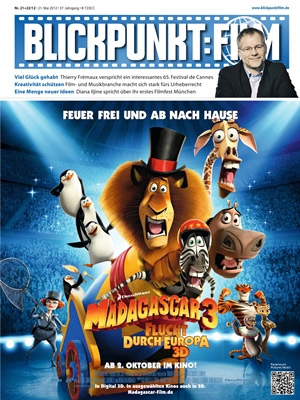 BLICKPUNKT: FILM magazine side cover Issue 21/22 21 May 2012