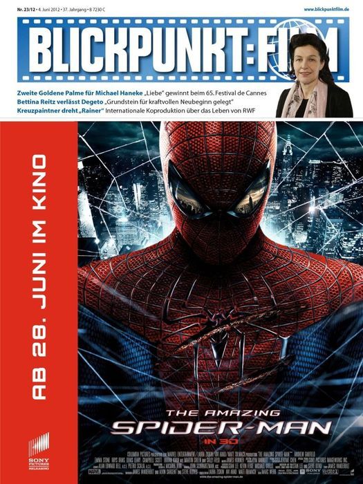 BLICKPUNKT: FILM magazine side cover Issue 23 4 June 2012