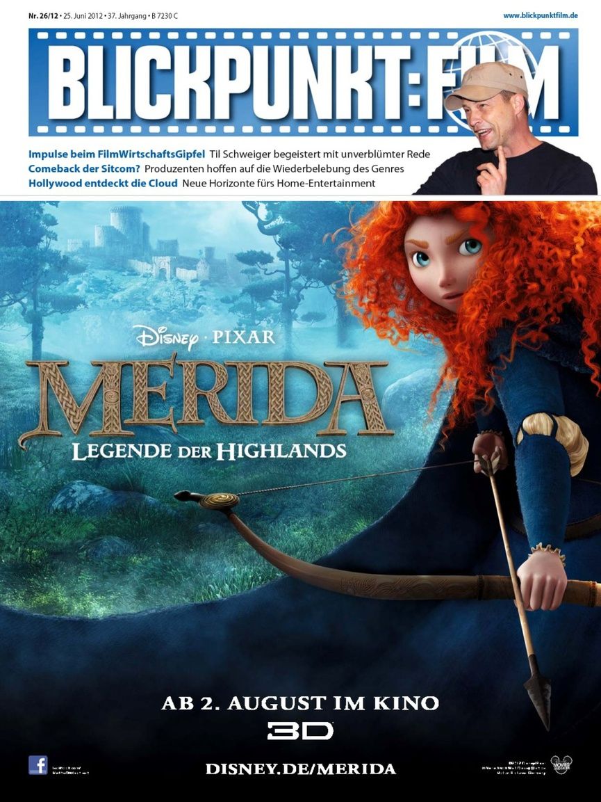 BLICKPUNKT: FILM magazine side cover Issue 26 25 June 2012