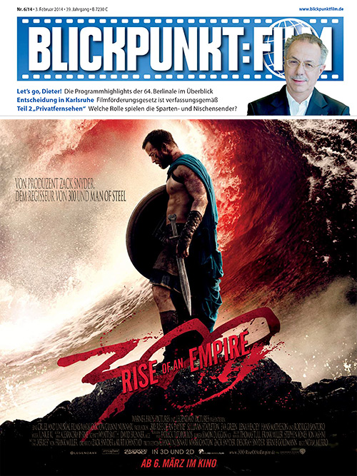 BLICKPUNKT: FILM magazine side cover Issue 6 3 February 2014