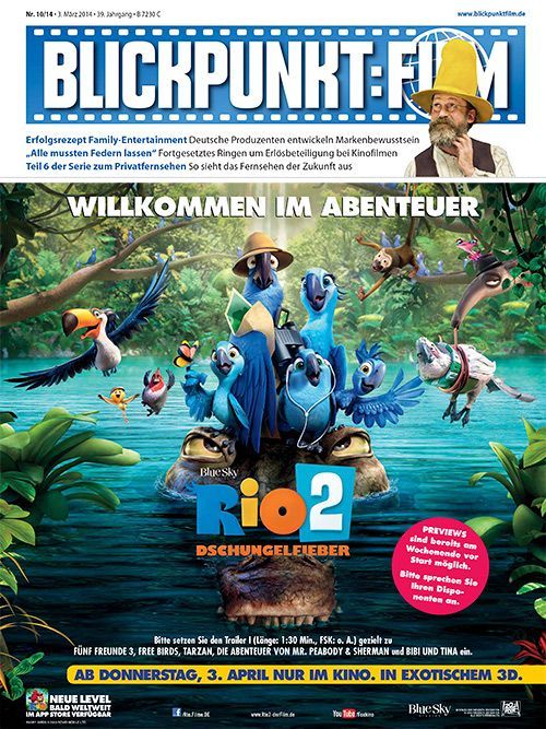 BLICKPUNKT: FILM magazine side cover Issue 10 3 March 2014