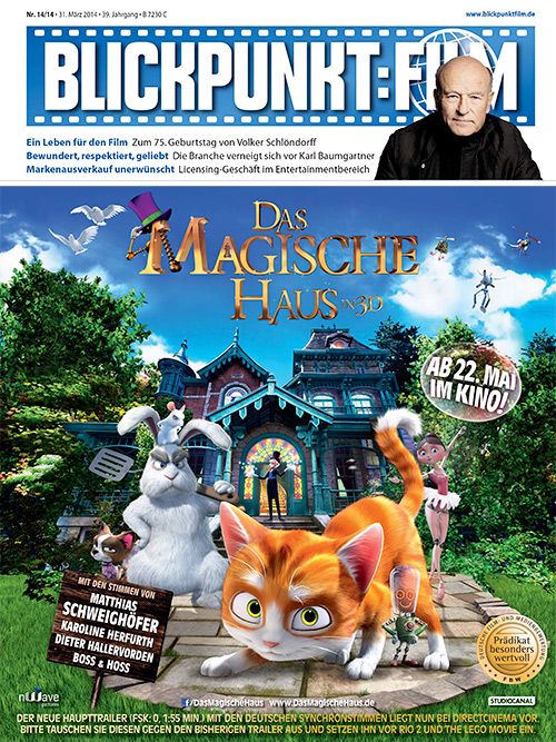 BLICKPUNKT: FILM magazine side cover Issue 14 31 March 2014