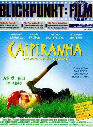 BLICKPUNKT: FILM magazine side cover Issue 18 27 April 1998