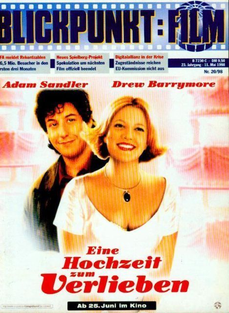 BLICKPUNKT: FILM magazine side cover Issue 20 11 May 1998