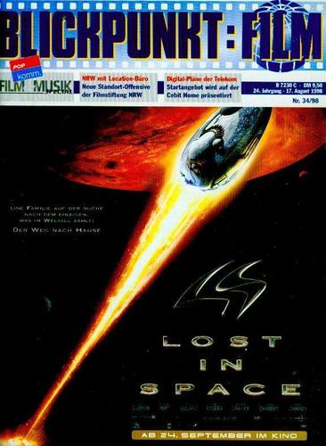 BLICKPUNKT: FILM magazine side cover Issue 34 17 August 1998