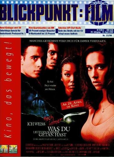 BLICKPUNKT: FILM magazine side cover Issue 15 12 April 1999