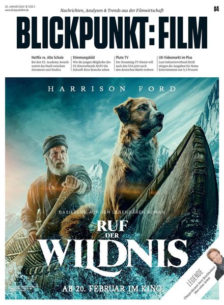 BLICKPUNKT: FILM magazine side cover Issue 4 20 January 2020