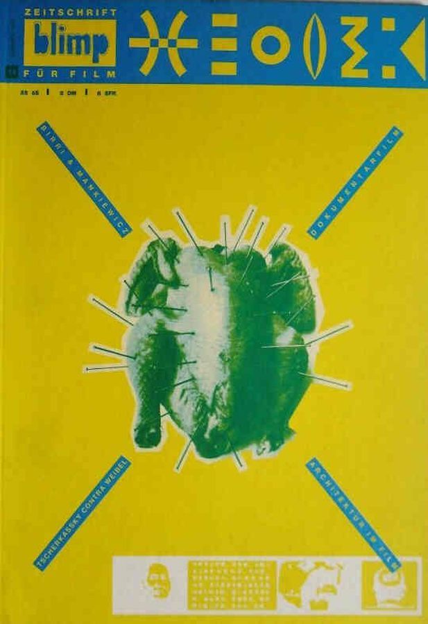 BLIMP magazine side cover Issue 12  1989
