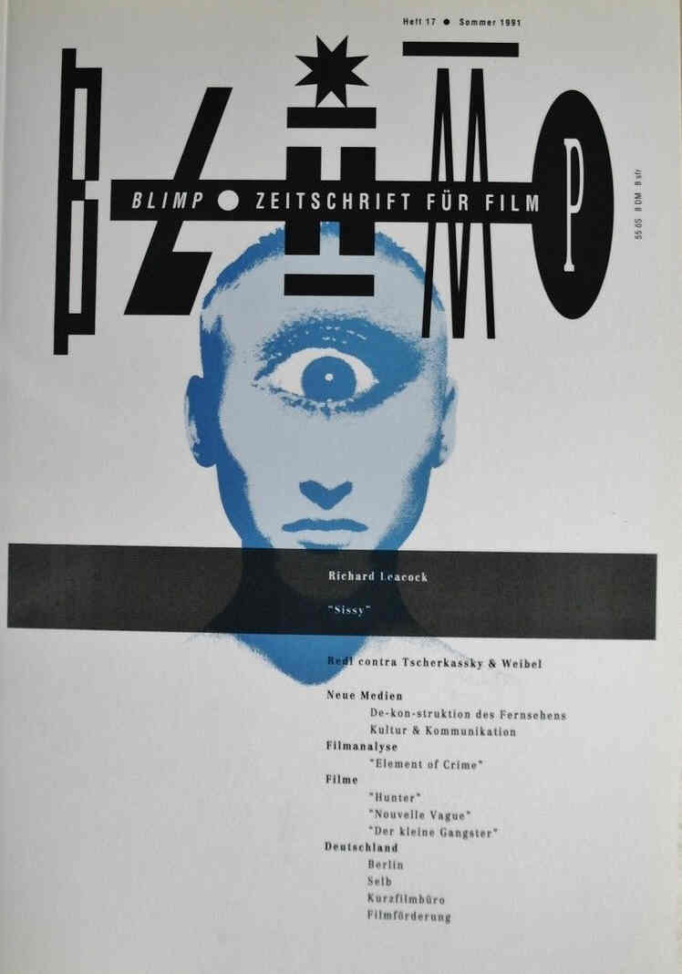 BLIMP magazine side cover Issue 17 Summer 1991