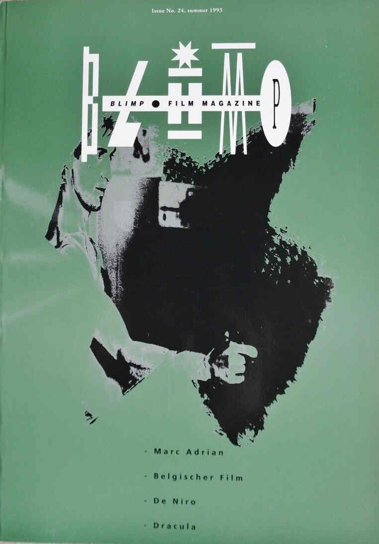BLIMP magazine side cover Issue 24 Summer 1993