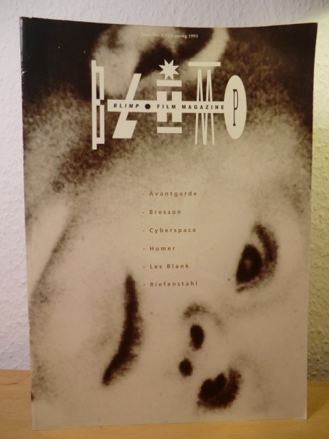 BLIMP magazine side cover Issue 22/23 Spring 1993
