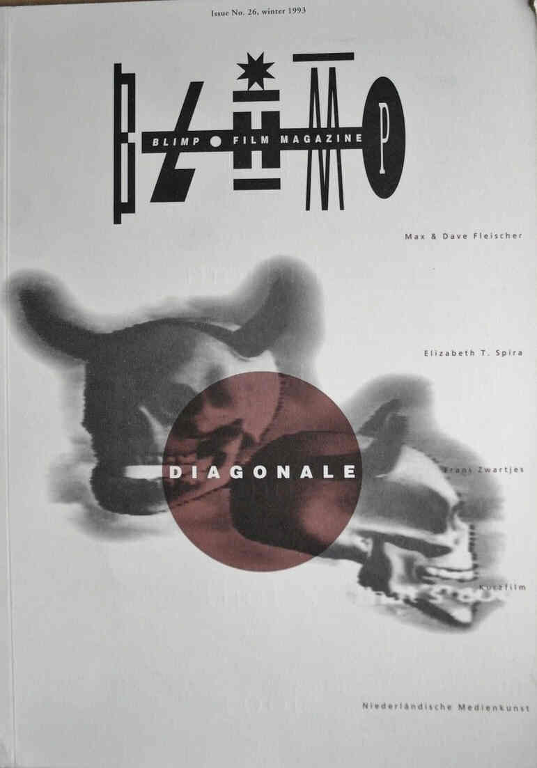 BLIMP magazine side cover Issue 26 Winter 1993