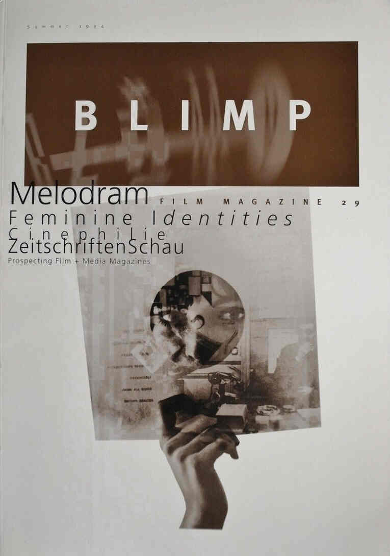 BLIMP magazine side cover Issue 29 Summer 1994