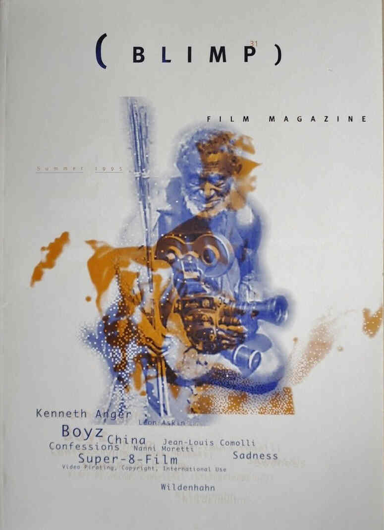BLIMP magazine side cover Issue 31 Summer 1995