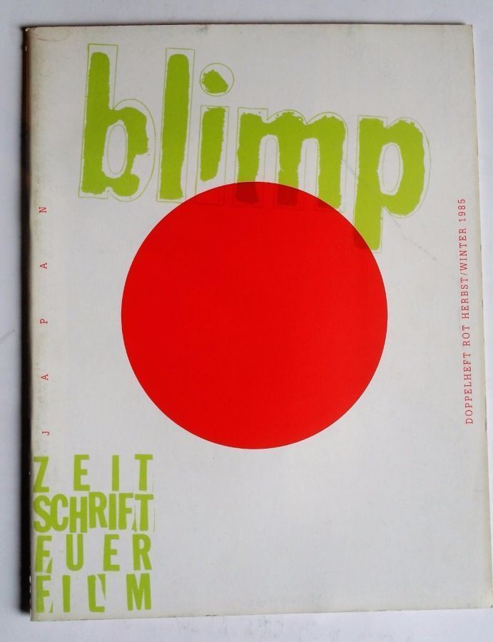 BLIMP magazine side cover Winter 1985