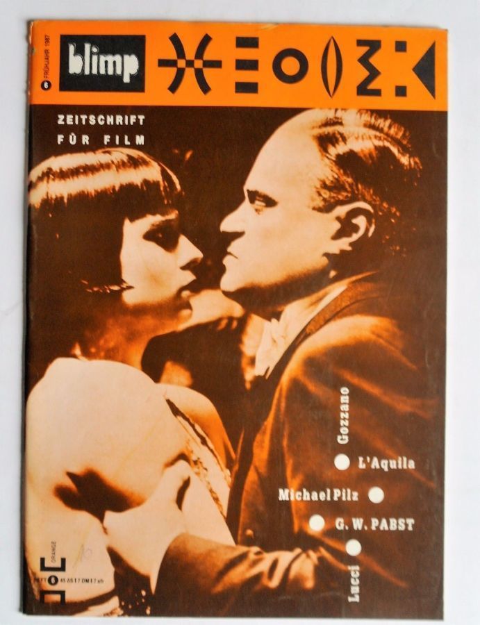 BLIMP magazine side cover Issue 6 Spring 1987