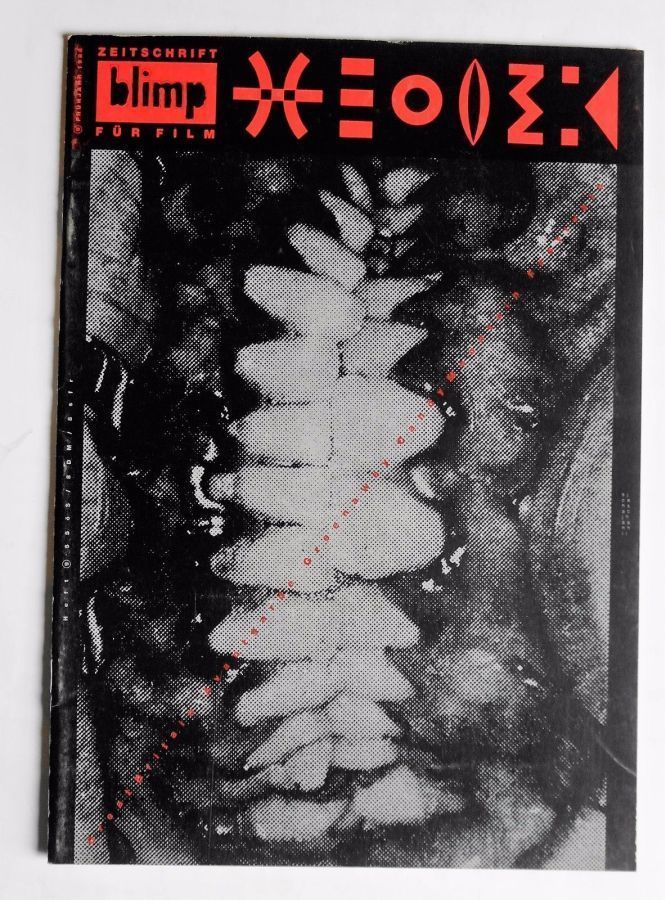 BLIMP magazine side cover Issue 9 Spring 1988