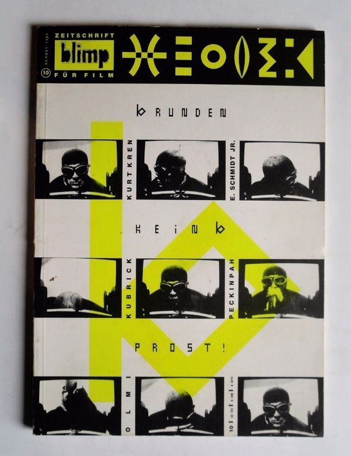 BLIMP magazine side cover Issue 10 Winter 1988