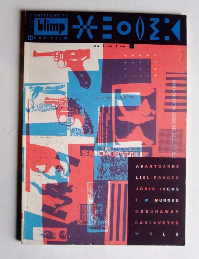 BLIMP magazine side cover Issue 11 Spring 1989