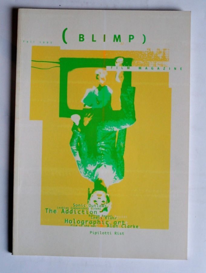 BLIMP magazine side cover Issue 32 Autumn 1995