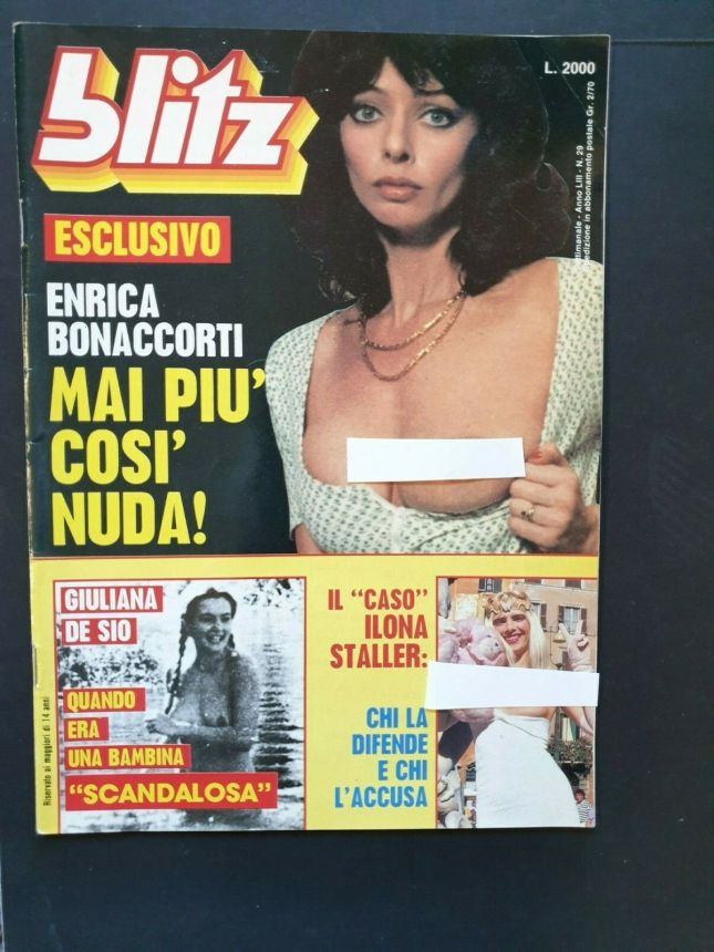 ALBO BLITZ magazine side cover Issue 29   1987