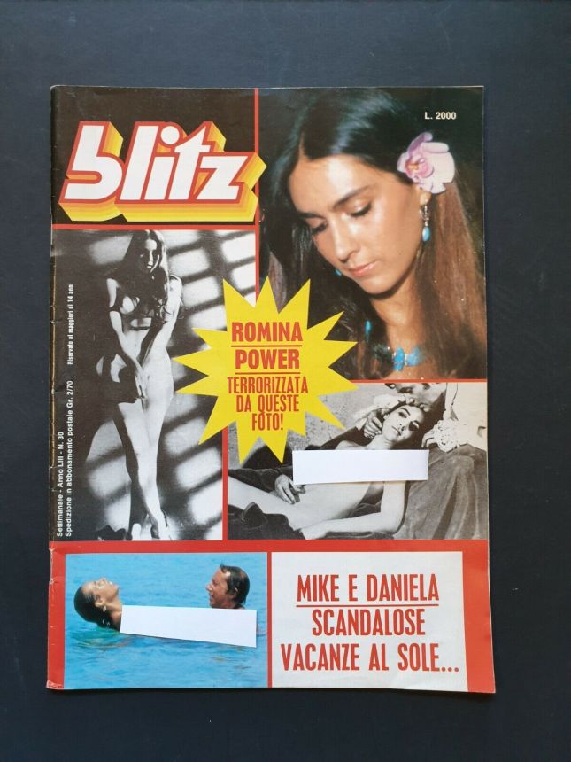 ALBO BLITZ magazine side cover Issue 30   1987