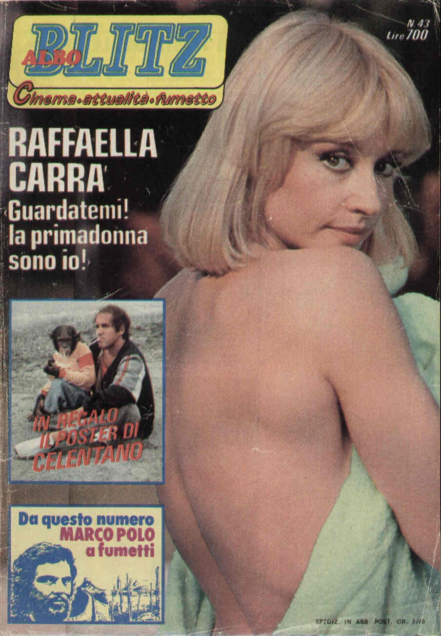 ALBO BLITZ magazine side cover Issue 43 26 October 1982