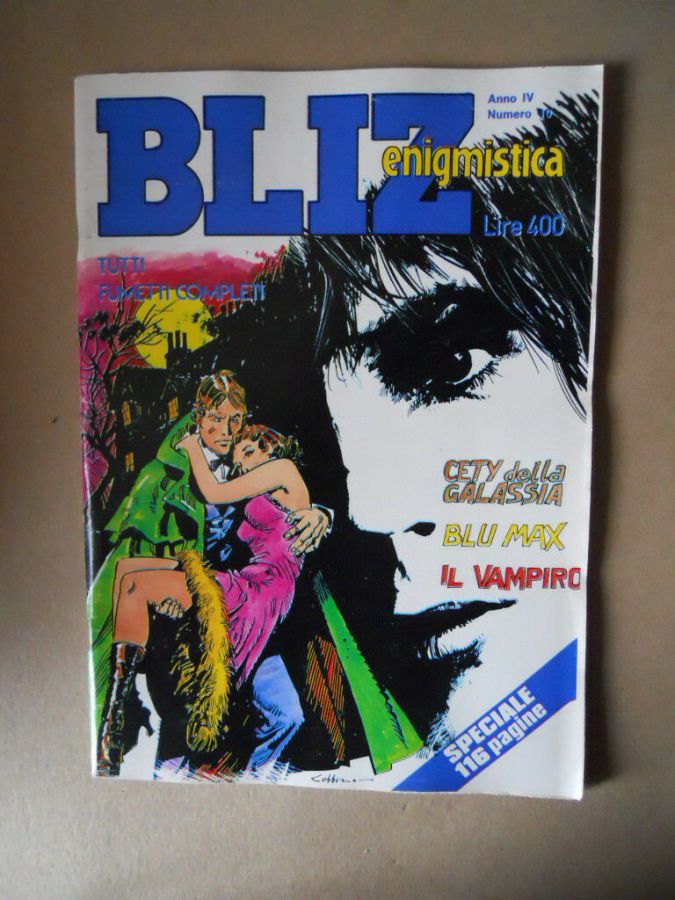 ALBO BLITZ magazine side cover Issue 10   1980