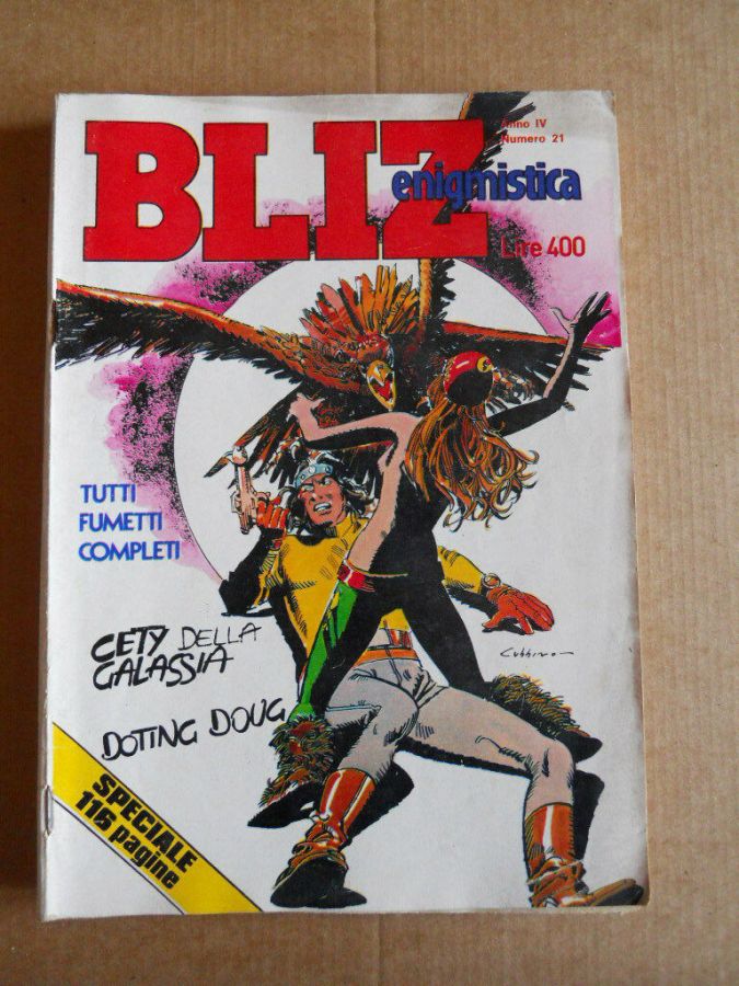 ALBO BLITZ magazine side cover Issue 21   1980
