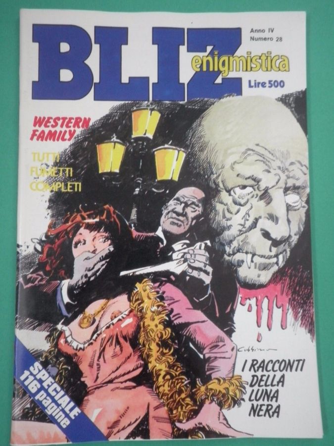 ALBO BLITZ magazine side cover Issue 28   1980