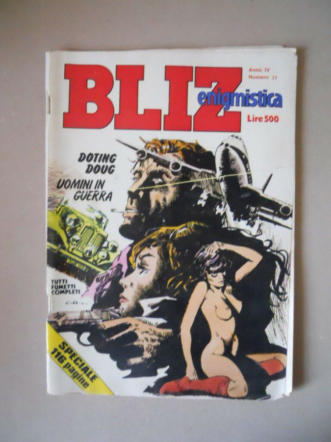 ALBO BLITZ magazine side cover Issue 31   1980