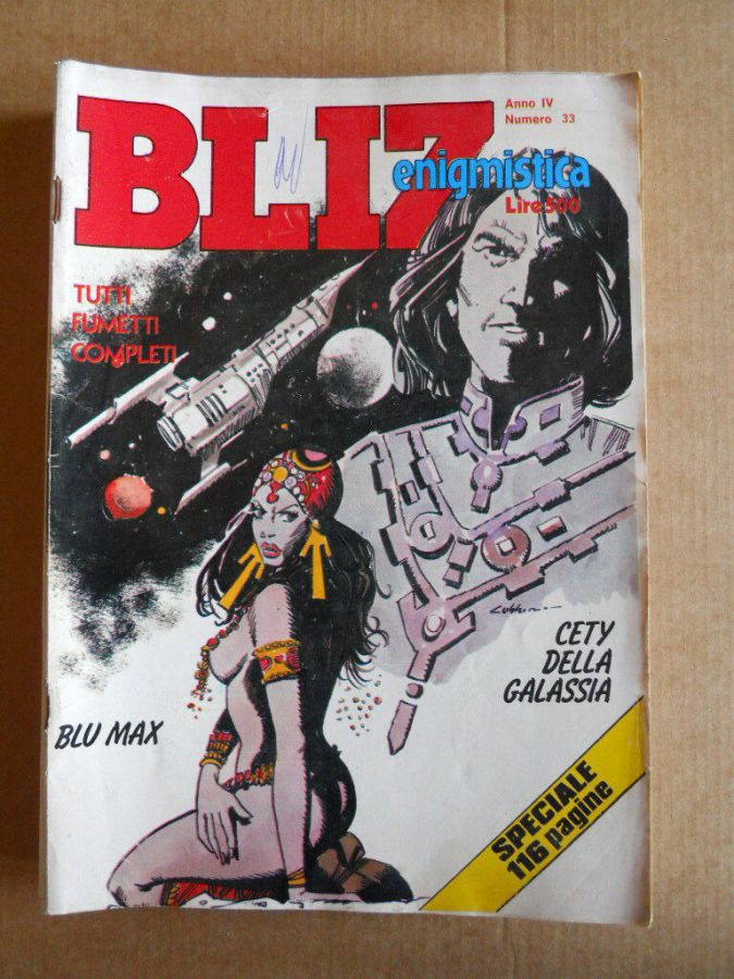 ALBO BLITZ magazine side cover Issue 33   1980