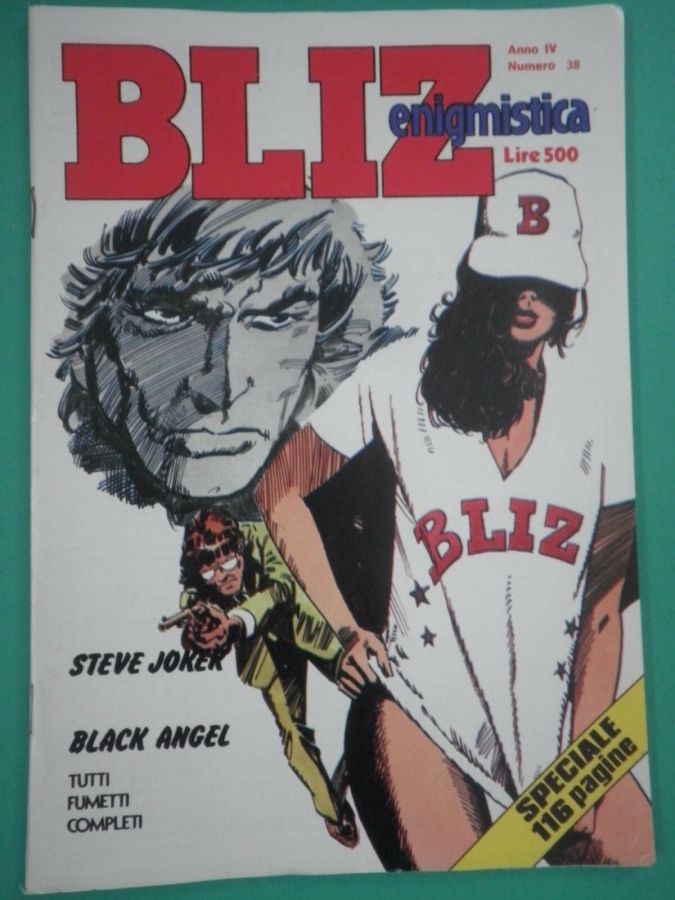 ALBO BLITZ magazine side cover Issue 38   1980
