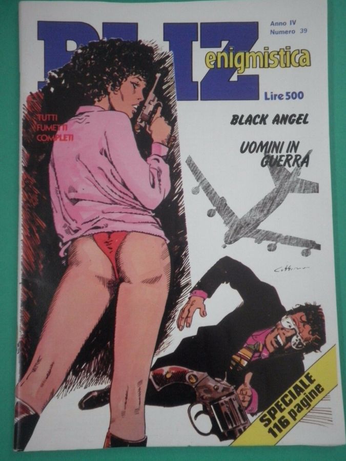 ALBO BLITZ magazine side cover Issue 39   1980