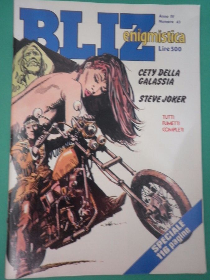 ALBO BLITZ magazine side cover Issue 43   1980