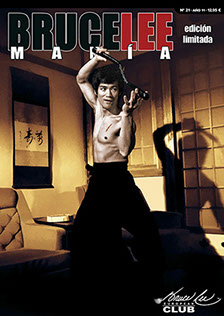 BRUCE LEE MANIA magazine side cover Issue 21   2018