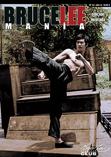 BRUCE LEE MANIA magazine side cover Issue 23   2019