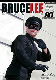 BRUCE LEE MANIA magazine side cover Issue 24   2020