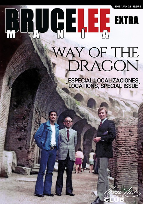 BRUCE LEE MANIA magazine side cover  Special  January 2023