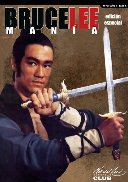 BRUCE LEE MANIA magazine side cover Issue 12 June 2014