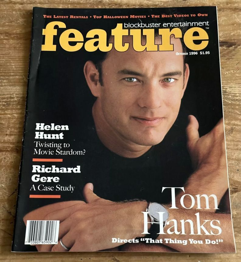 BLOCKBUSTER ENTERTAINMENT FEATURE magazine side cover Issue 2  October 1996