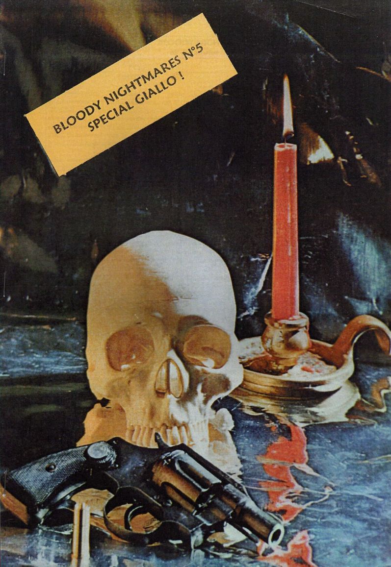BLOODY NIGHTMARES magazine side cover Issue 5   
