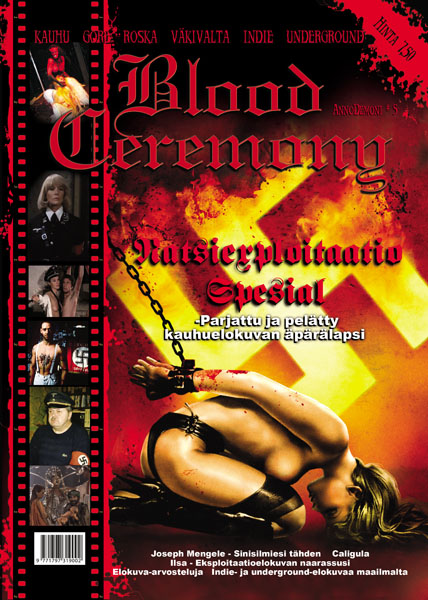 BLOOD CEREMONY magazine side cover Issue 5  