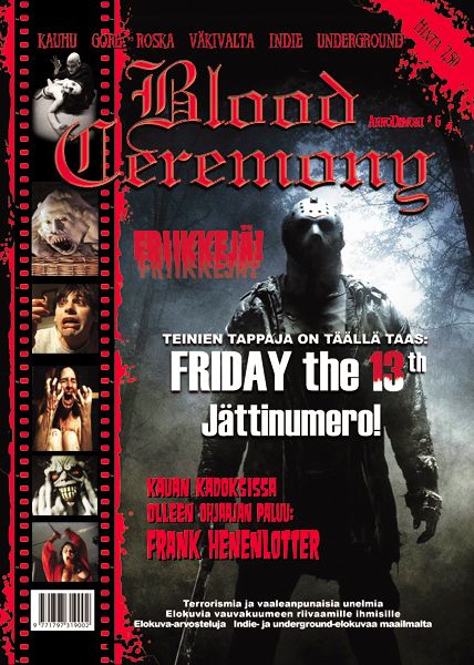 BLOOD CEREMONY magazine side cover Issue 6  