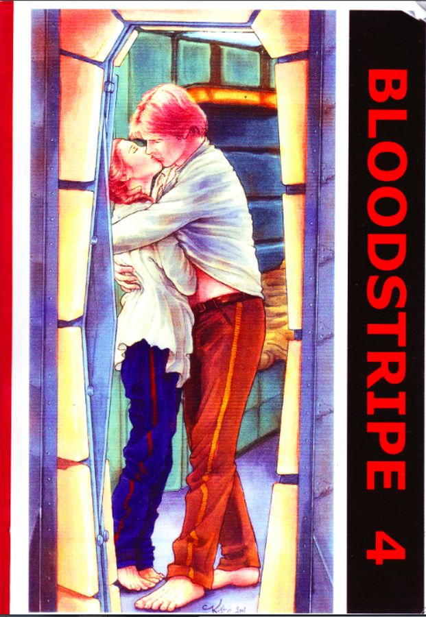 BLOODSTRIPE magazine side cover Issue 4  2004
