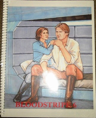 BLOODSTRIPE magazine side cover Issue 6 May 2005