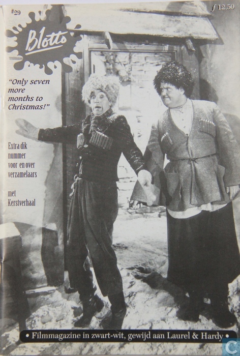 BLOTTO magazine side cover Issue 29  2000